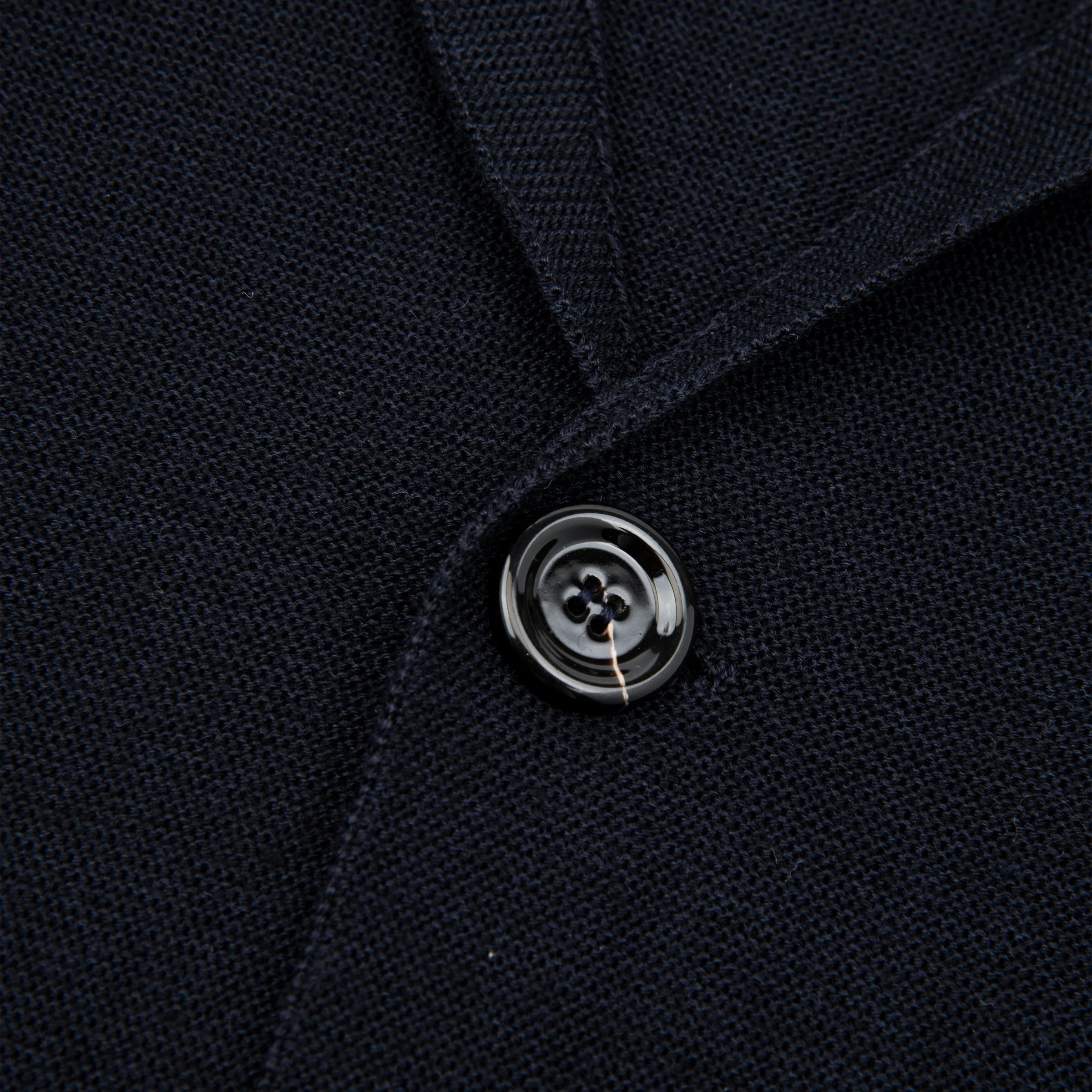 Wool Cashmere and Silk Single Breasted Knit Sport Jacket - Navy