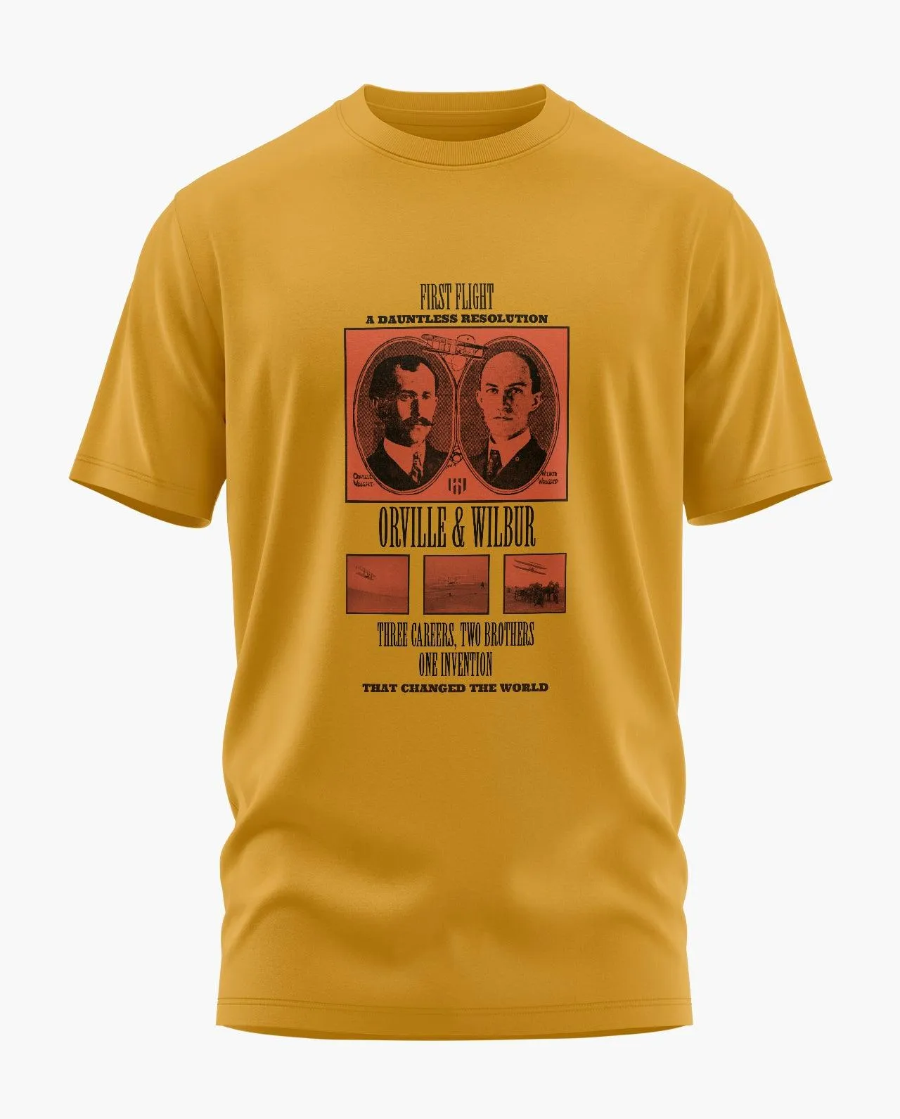 Wright Brothers Tribute Signature LuxeSoft Cotton T-Shirt