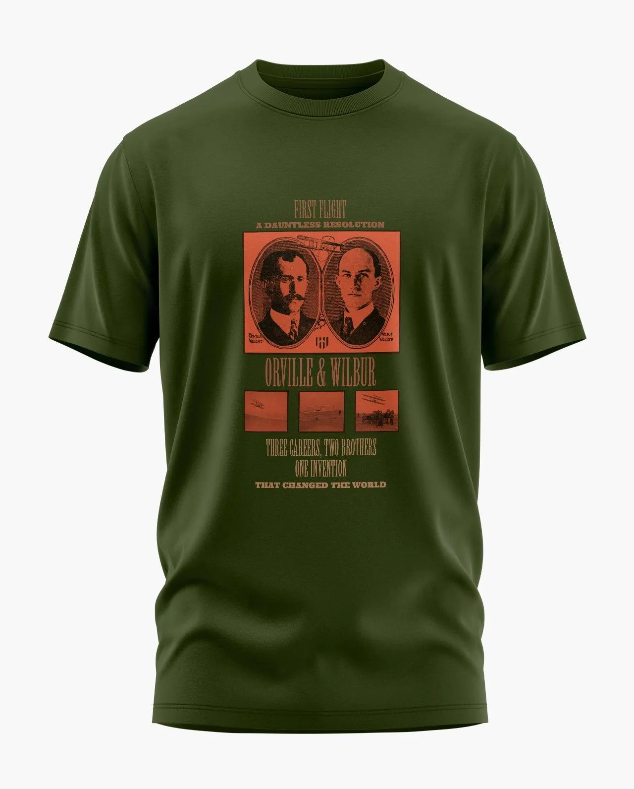 Wright Brothers Tribute Signature LuxeSoft Cotton T-Shirt