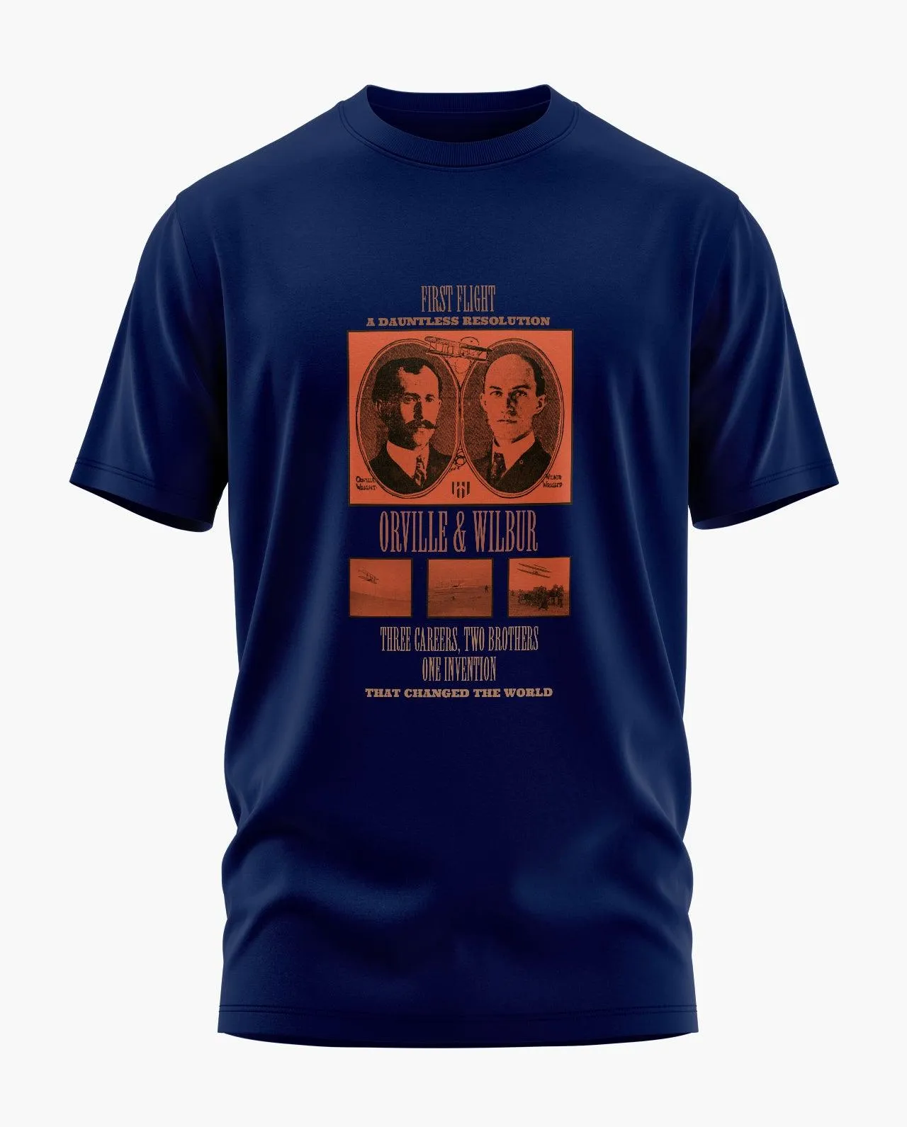 Wright Brothers Tribute Signature LuxeSoft Cotton T-Shirt