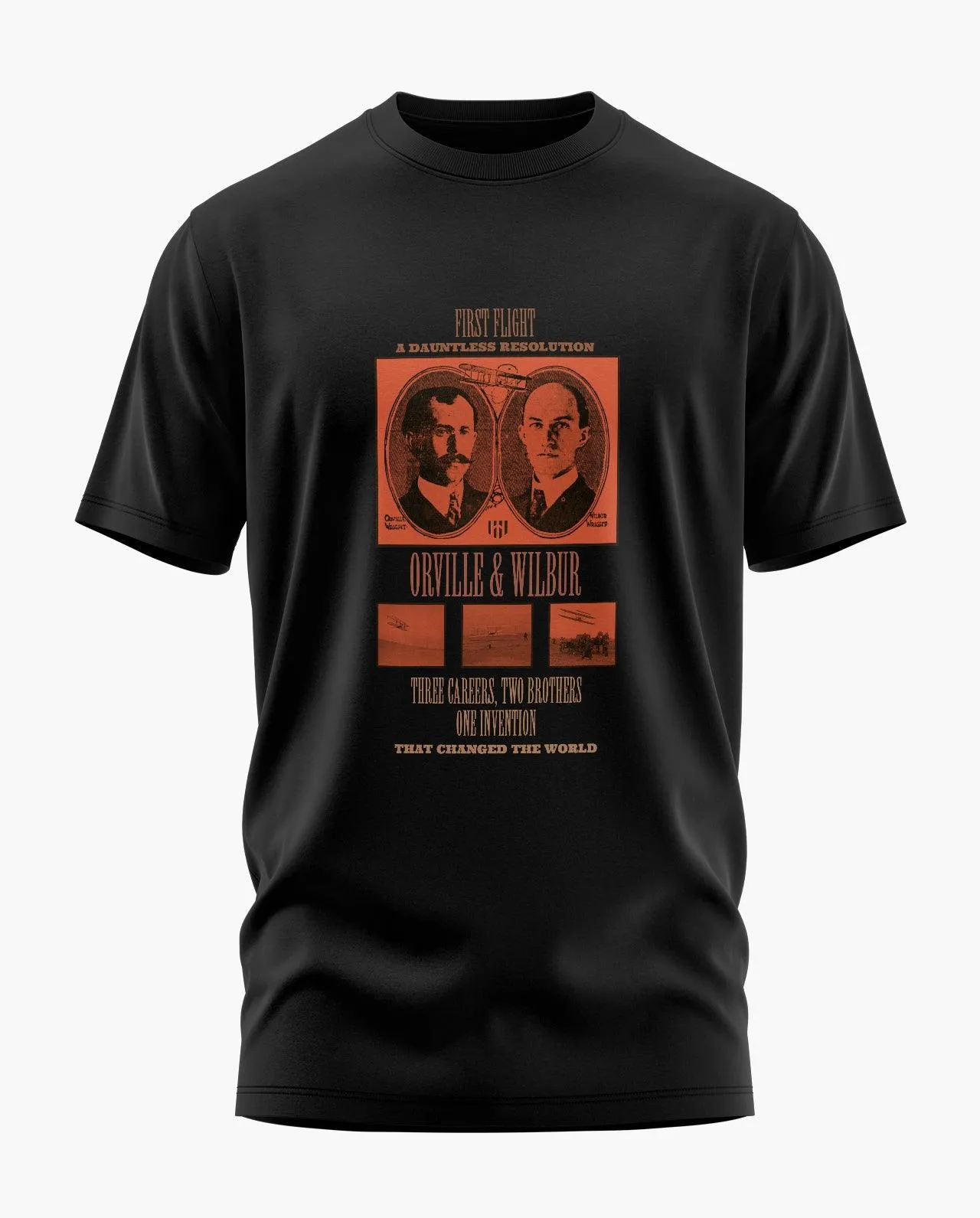 Wright Brothers Tribute Signature LuxeSoft Cotton T-Shirt