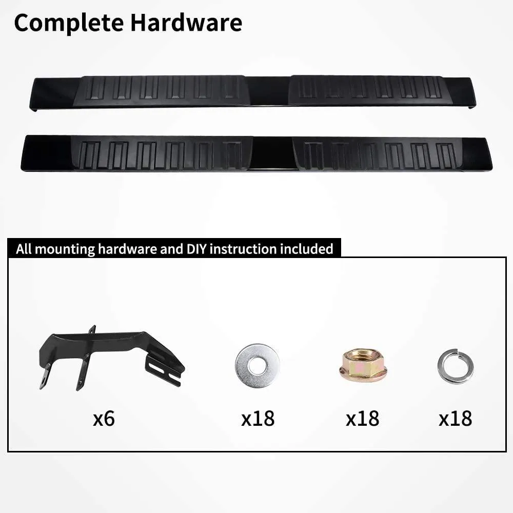 YITAMOTOR® 2019-2025 Dodge Ram 1500 Crew Cab New Body Style 6'' Side Steps Running Boards