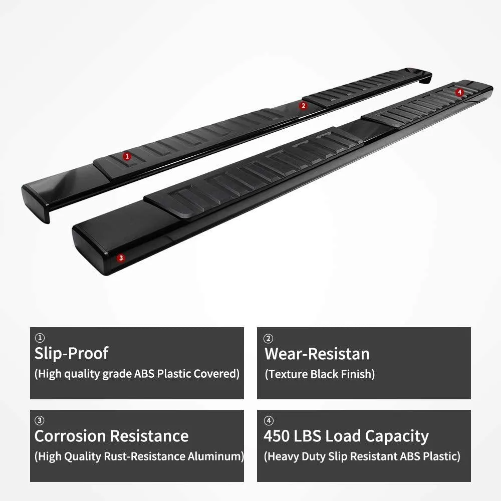 YITAMOTOR® 2019-2025 Dodge Ram 1500 Crew Cab New Body Style 6'' Side Steps Running Boards