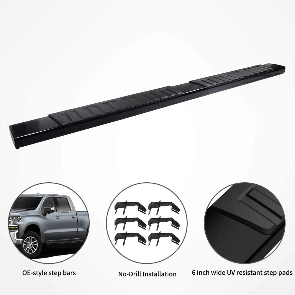YITAMOTOR® 2019-2025 Dodge Ram 1500 Crew Cab New Body Style 6'' Side Steps Running Boards