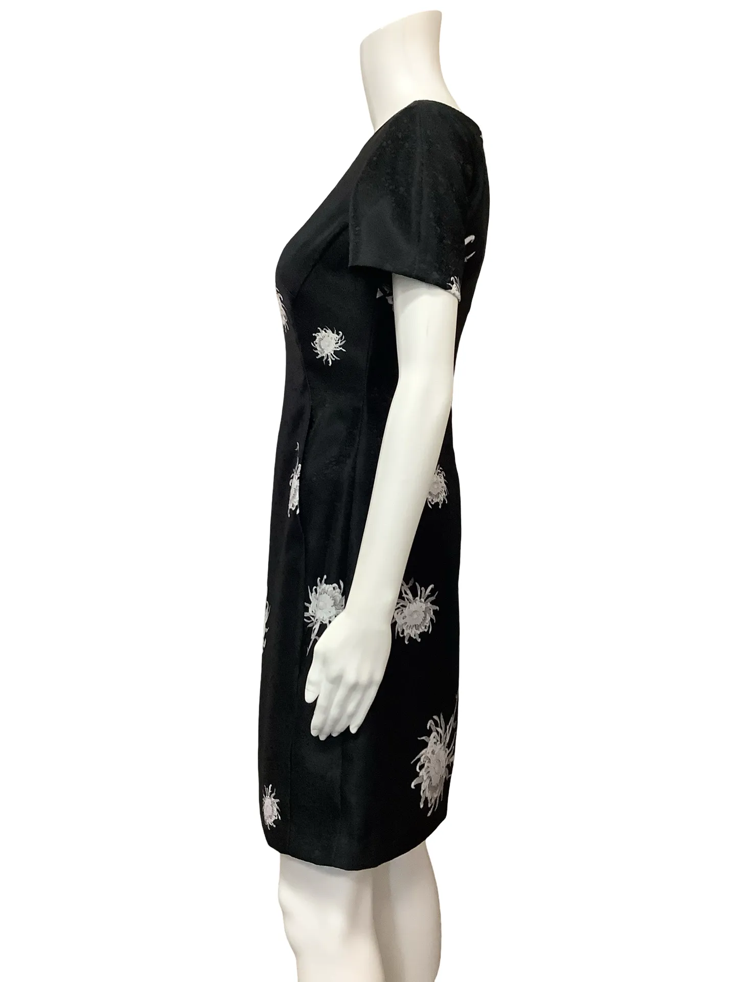 Yoana Baraschi Dress Floral Print Midi Size: 2