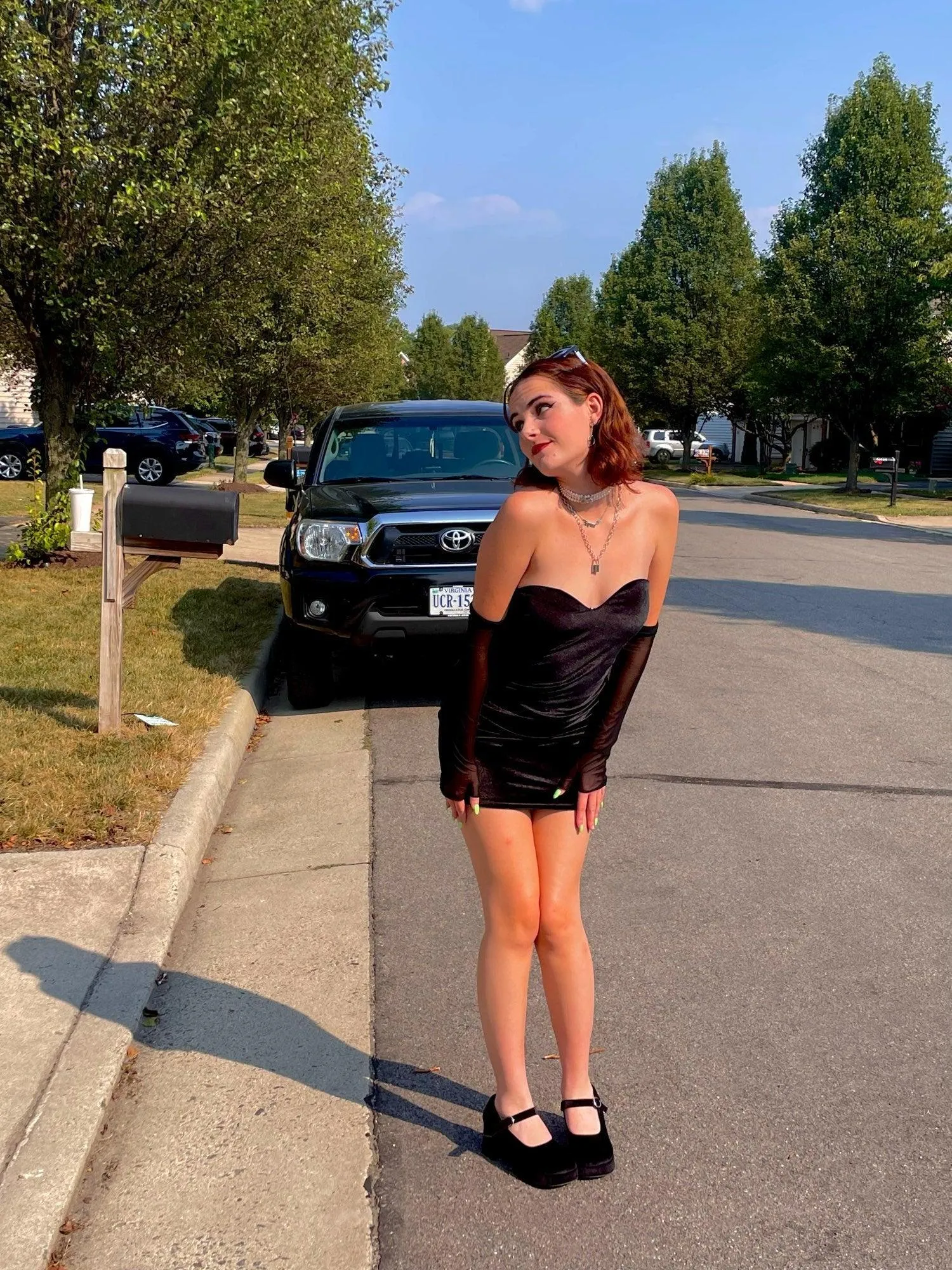 Zeta Backless Mini Dress