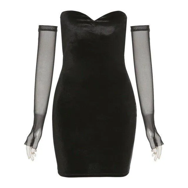 Zeta Backless Mini Dress