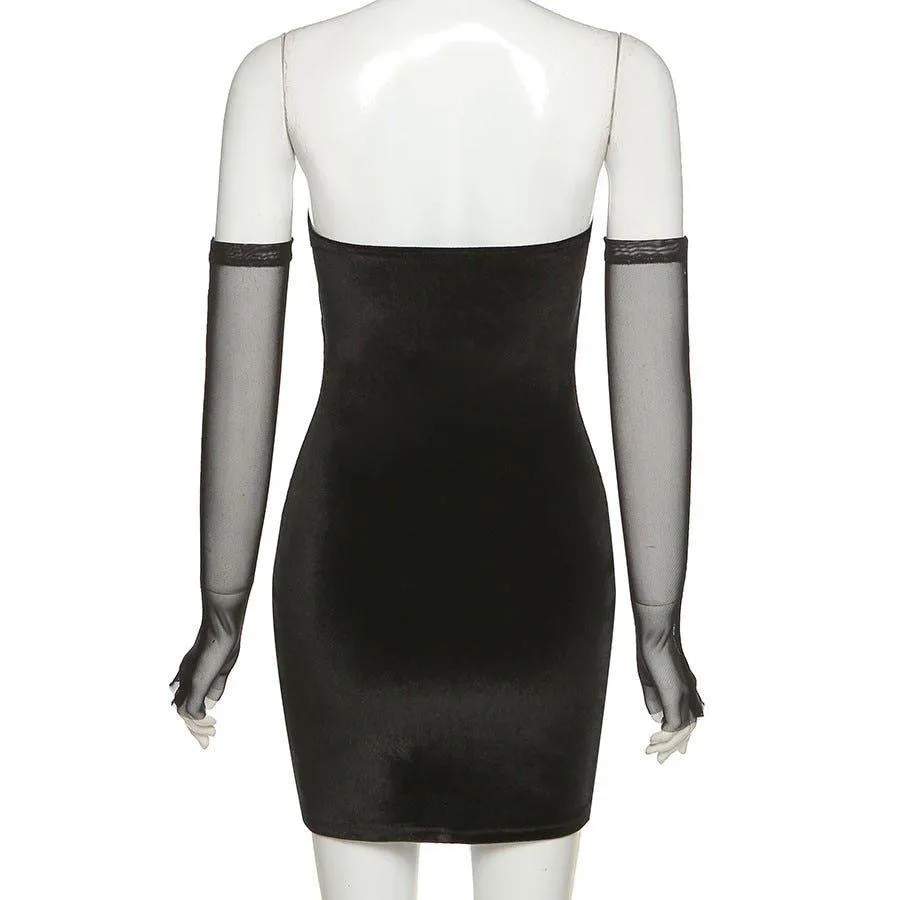 Zeta Backless Mini Dress