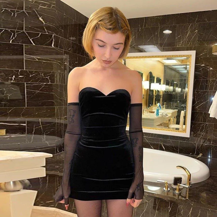 Zeta Backless Mini Dress