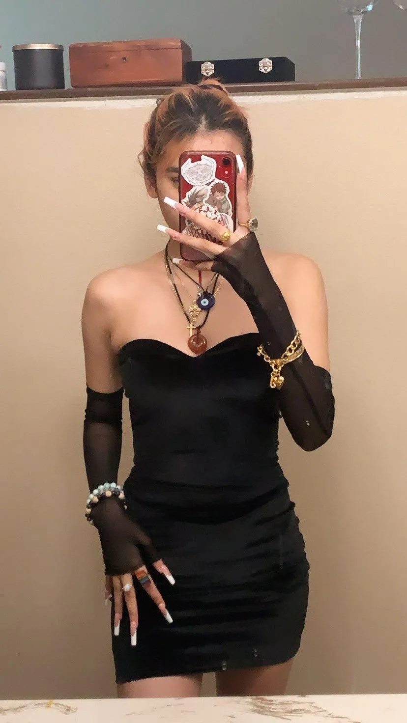 Zeta Backless Mini Dress